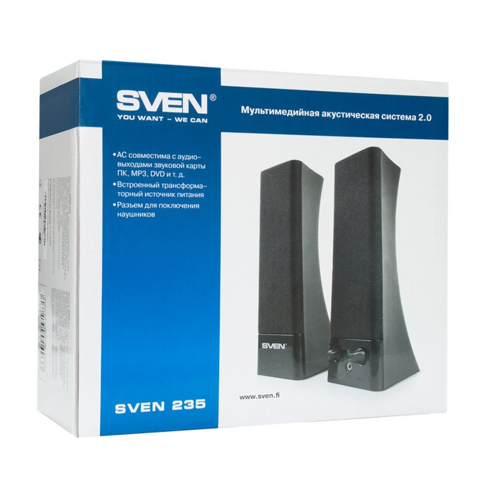  Sven 235 Black (2.0, 2x2W)