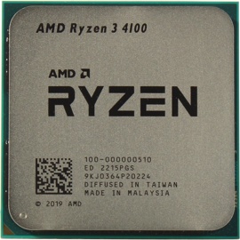  AMD Ryzen 3 4100 (100-000000510)
