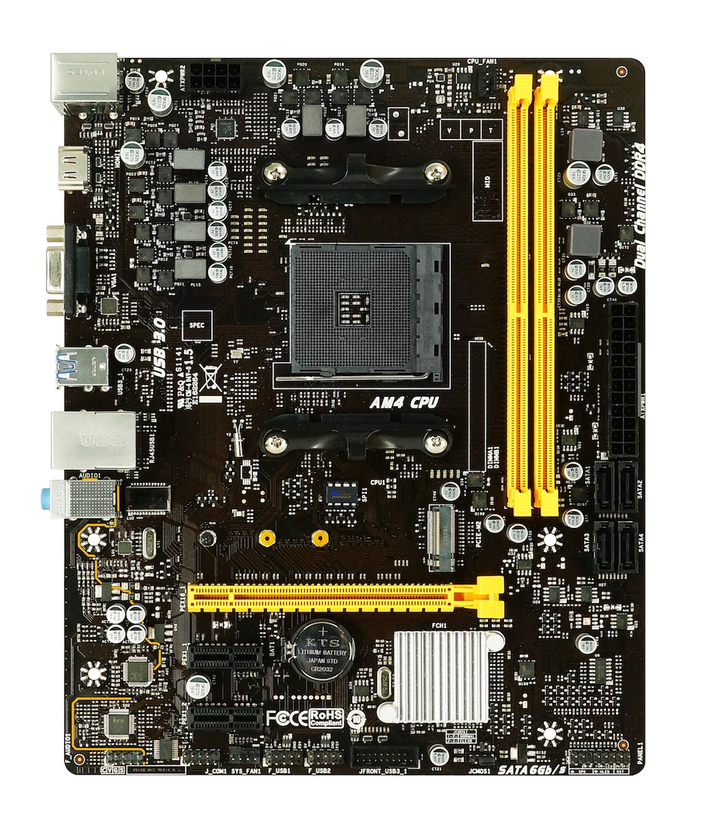   Biostar B450MH AMD B450 2xDDR4 HDMI USB3.1 M.2 GLan mATX (SocAM4)