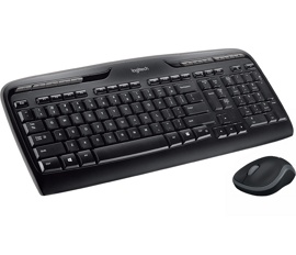   +  Logitech Cordless Desktop MK330 Black (920-003995)
