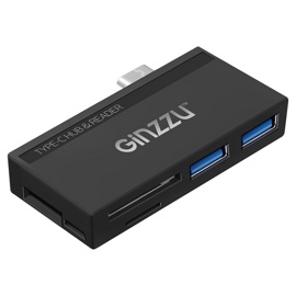  GINZZU GR-864UB (Type C, 2xUSB3.0+USB2.0+U3:SD/TFx2)