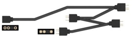    ID-Cooling FS-04 ARGB (1 to 4x3-pin 5V ARGB LED)