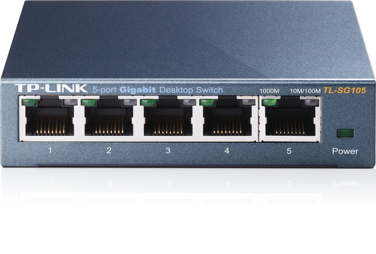  TP-Link TL-SG105 5port 10/100/1000Mbps