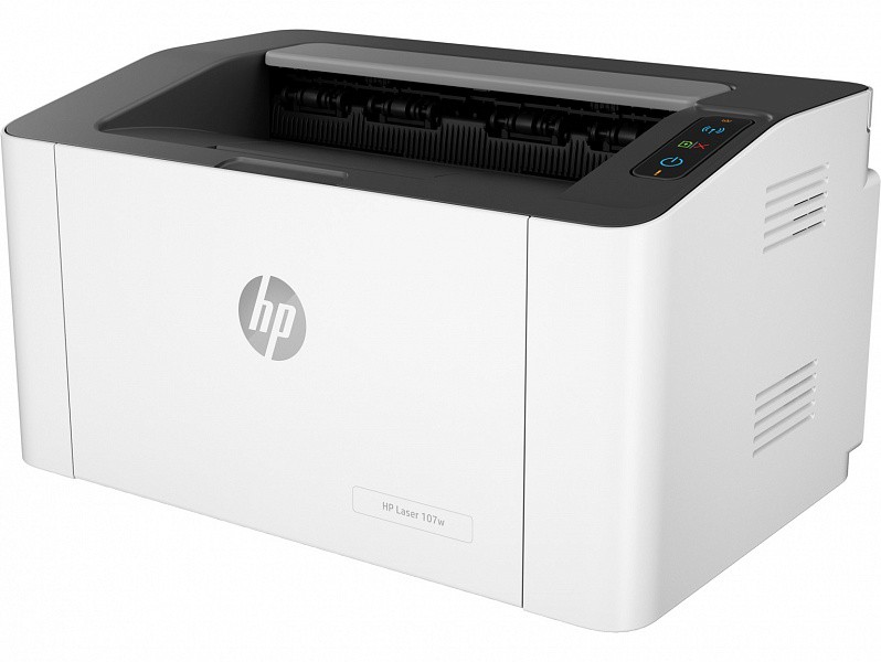  HP Laser 107w (4ZB78A) ( , A4, 1200x1200 dpi, 20ppm, Wi-Fi, USB)