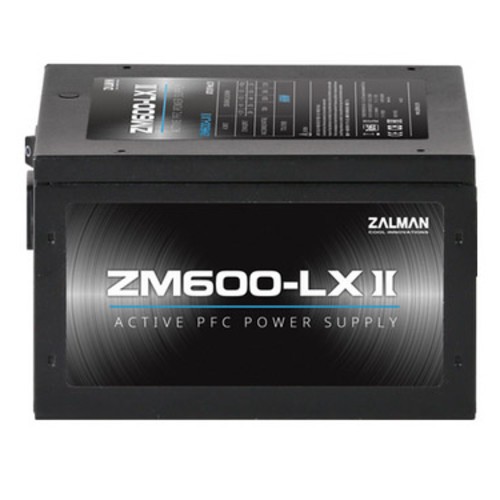   600W Zalman ZM600-LXII (120, 24+8pin, 2x6/8pin, 3xMolex, 6xSATA)