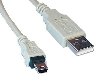  Cablexpert CC-USB2-AM5P-3 miniUSB 5pin 90 
