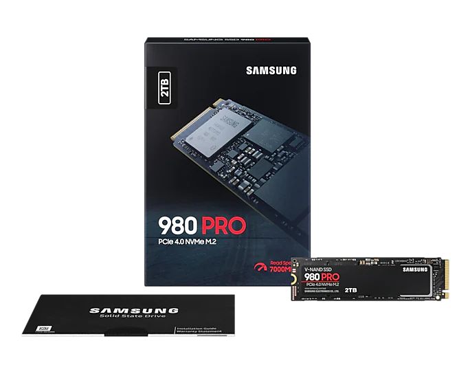   SSD 2Tb Samsung 980 Pro (MZ-V8P2T0BW)