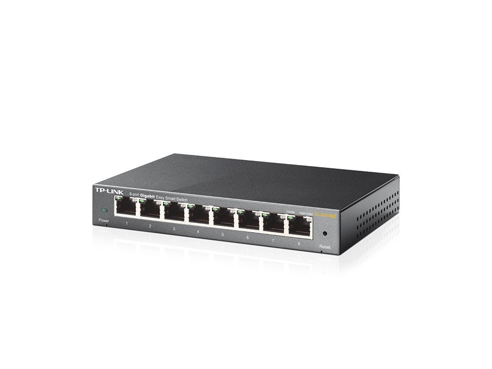  TP-Link TL-SG108E (8xLAN 10/100/1000Mbit/s, Smart)