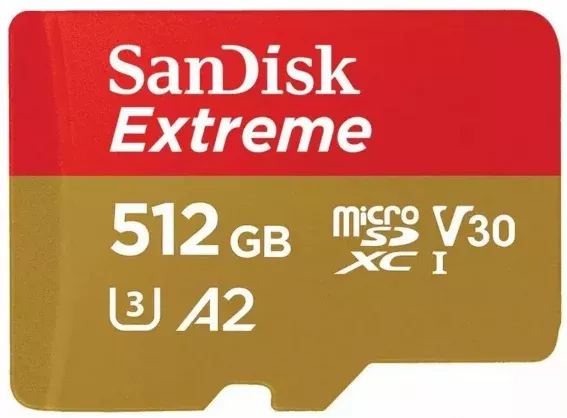   512Gb Sandisk Extreme (SDSQXAV-512G-GN6MA)