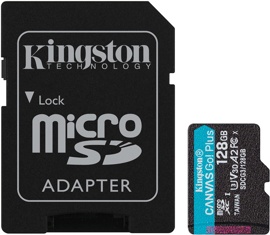   128Gb Kingston Canvas Go! Plus (SDCG3/128GB)