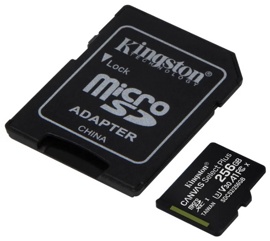   256GB Kingston Canvas Select Plus microSDXC 256Gb (SDCS2/256GB)