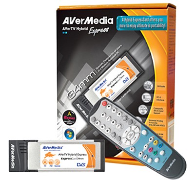 - AVerMedia AverTV Hybrid Express (ExpressCard 34mm)
