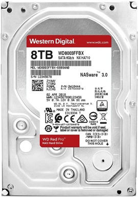  8Tb Western Digital Red PRO (WD8003FFBX)