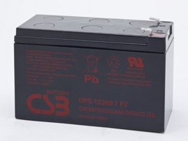Аккумулятор для ИБП CSB UPS12360 (12V, 7.5Ah)