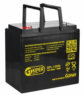 Аккумулятор для ИБП 55Ah Kiper GPL-12550