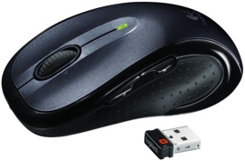 Мышь Logitech Wireless Mouse M510 (910-001826) Black
