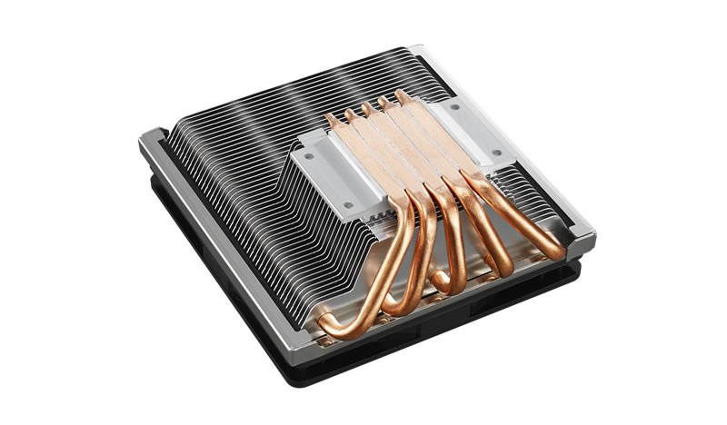 Вентилятор Cooler Master GeminII M5 LED (RR-T520-16PK) (SocAll, 120мм, 500-1600rpm, 50.43CFM, 31dB, Red LED, 130W, 4-pin)