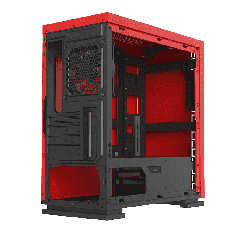 Корпус GameMax H605 Expedition Red