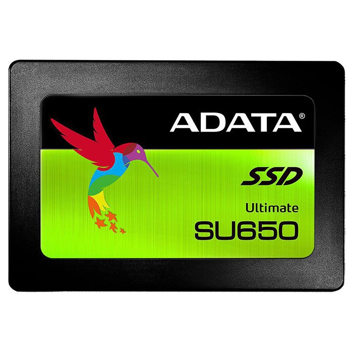 Жесткий диск SSD 480Gb A-Data SU650 (ASU650SS-480GT-R) (SATA-6Gb/s, 2.5", 520/450Mb/s)