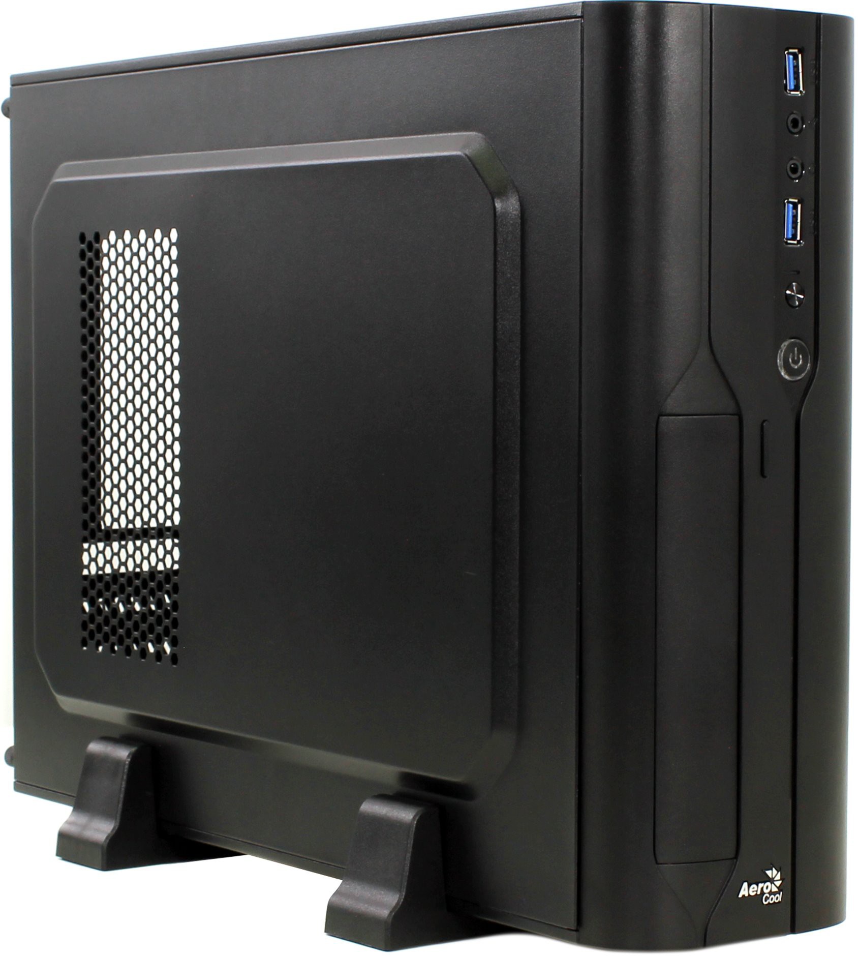 Корпус Aerocool Cs-101 400W Black (Desktop, microATX, USB3, Fan)
