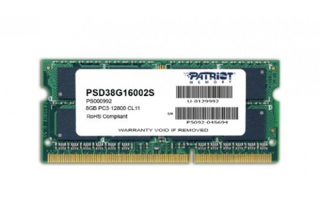 Модуль памяти 8Gb Patriot PSD38G16002S