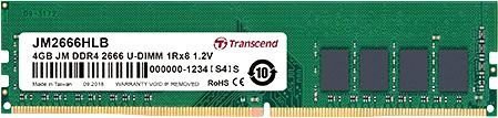 Модуль памяти 4Gb Transcend JM2666HLH-4G 2666MHz PC-21300 19-19-19 1.2V