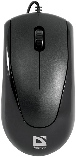 Мышь Defender Optimum MB-150 (52150) Black Optical PS2