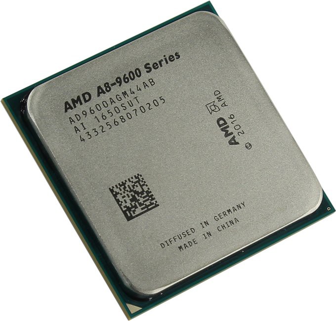Процессор AMD A8-9600 3.1(3.4)MHz, 4 ядра/2 потока, 2Mb, Radeon R7, 65W (Socket AM4)