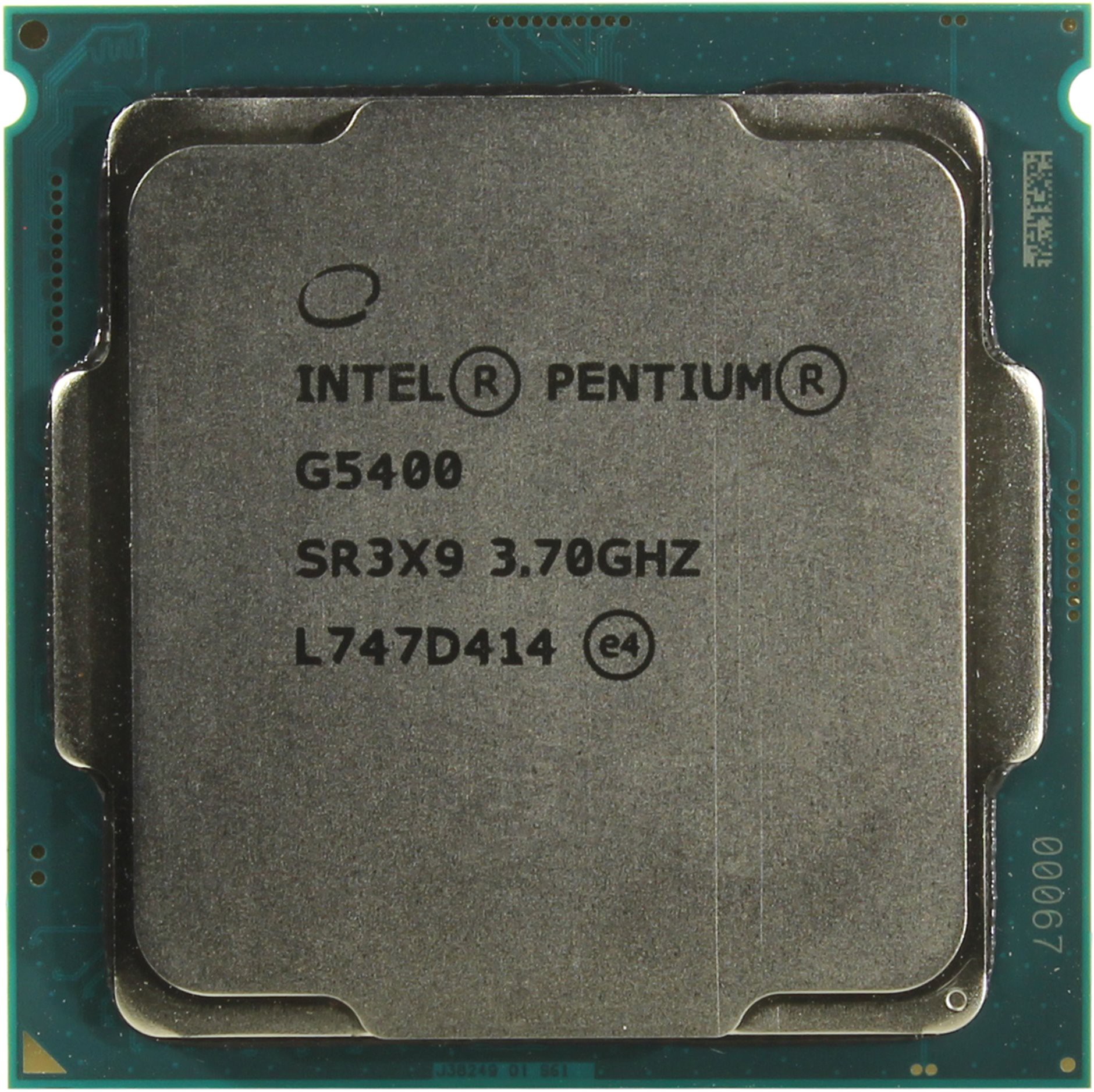 Процессор Intel Pentium Gold G5400 3.7GHz, 2 ядра/ 4 потока, 4Mb, UHD Graphics 610, 54W (Socket 1151)
