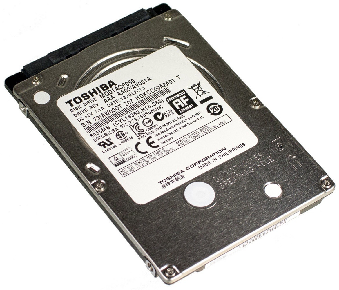 Жесткий диск 500Gb Toshiba MQ01ACF050 SATA-3 7200rpm 16Mb