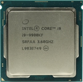 Процессор Intel Core i9-9900KF (BOX) (BX80684I99900KF) 3.6(5.0)GHz, 8 ядер/16 потоков, 16Mb, 95W (Socket 1151)