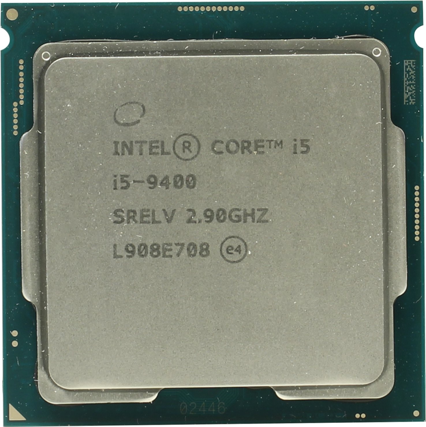 Процессор Intel Core i5-9400 (BX80684I59400) 2.9(4.1)GHz, 6 ядер/6 потоков, 9Mb, Intel UHD 630, 65W (Socket 1151)