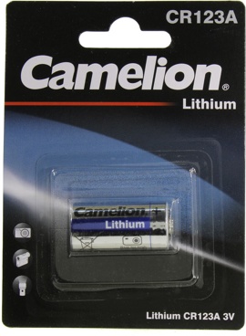  Camelion CR123A Lithium Photo 3V (CR123A-BP1)