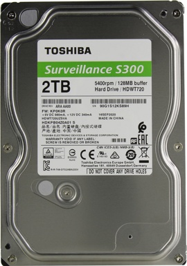 Жесткий диск 2Tb Toshiba S300 (HDWT720UZSVA)