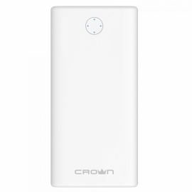 Портативное зарядное устройство 10000 mAh CROWN CMPB-1000 white
