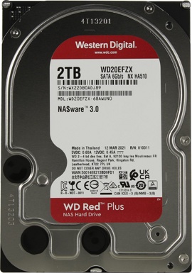 Жесткий диск 2Tb Western Digital Red (WD20EFZX)
