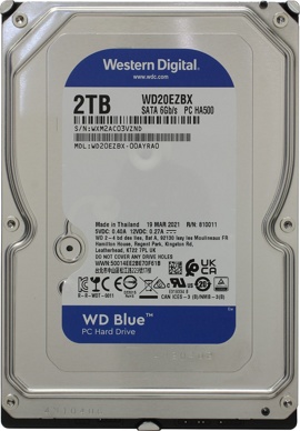 Жесткий диск 2Tb Western Digital Blue (WD20EZBX)