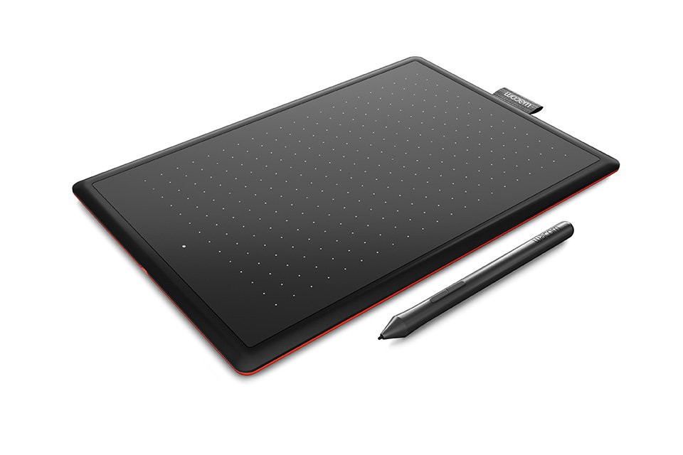 Графический планшет Wacom One Medium (CTL-672-N) (216x137mm, 2048 уровней нажатия)
