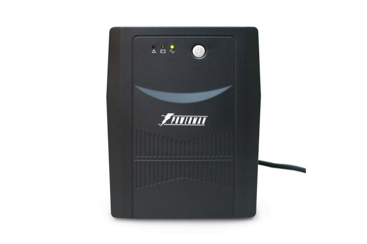 Источник бесперебойного питания 1500VA Powerman Back Pro 1500 Plus (1500VA, 900W, 4xEuro, USB)