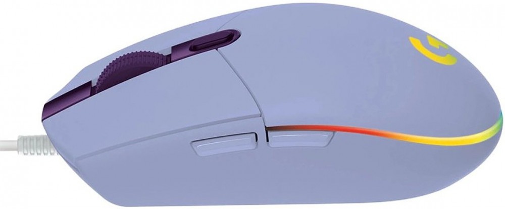 Мышь Logitech G102 Lightsync (сиреневый) (910-005854)