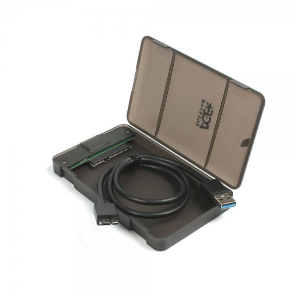 Бокс для внешнего подключения HDD Agestar 3UBCP3 Black (2.5" SATA-6Gb/s, USB 3.0)