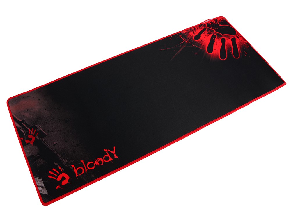 Коврик для мыши A4Tech Bloody B-087S Black-Red (Игровой, ткань+резина, 700х2х300мм)