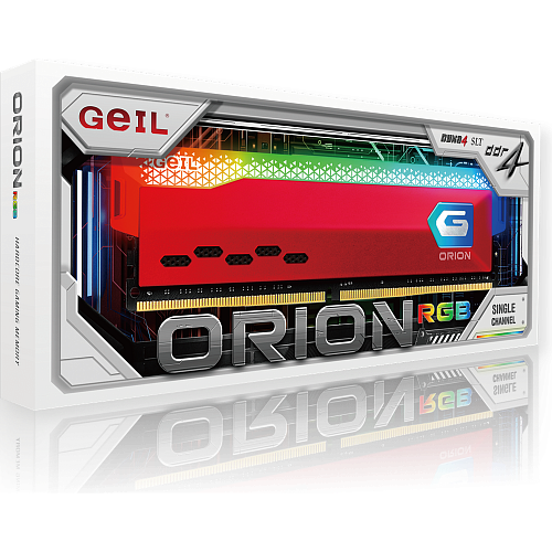 Модуль памяти 8Gb Geil Orion RGB Titanium Grey (GOSG48GB3200C16BSC)