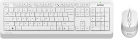 Клавиатура+ мышь A4Tech Fstyler F1010 White USB Multimedia