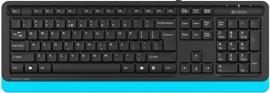 Клавиатура A4Tech Fstyler FK10 black-blue