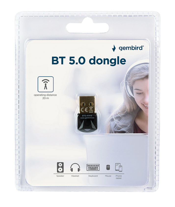  Bluetooth Gembird BTD-MINI6