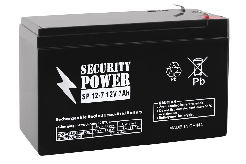 Аккумулятор для ИБП Security Power SP 12-7 F1