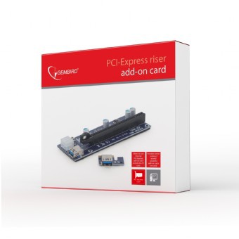  Gembird RC-PCIEX-03 Riser card PCI-Ex to Ext