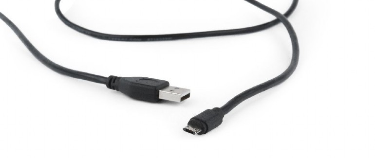 Кабель Cablexpert CC-USB2-AMmDM-6 (mUSB, Двусторонний) 1.8m