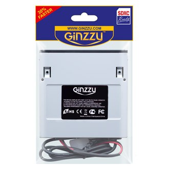 Картридер GINZZU GR-136UB Black (внутренний, 3.5", USB 2.0)